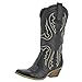 Very Volatile Women's Raspy Boot,Black,8 B US