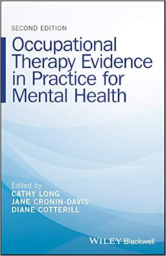Occupational Therapy Evidence In Practice For Mental Health Kindle Edition By Long Cathy Cronin Davis Jane Cotterill Diane Professional Technical Kindle Ebooks Amazon Com