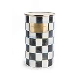 MacKenzie-Childs Courtly Check Enamel Utensil Holder