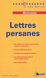 Montesquieu, "Lettres persanes"
