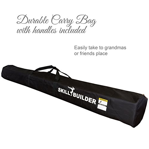 Foldable Gymnastics Beams for Home - 9.5 FT EXTRA LONG High-Density Portable Foam Balance Beam for Toddlers to Teens / Kids Gymnastics Equipment / Lightweight Beige Practice Beam / Floor Beam … - Thumbnail 6
