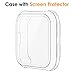 EZCO Screen Protector Case Compatible with Fitbit Versa (6-Pack), Soft TPU Plated Bumper Case All-Around Protective Screen Cover Shell Compatible with Versa Smart Watch