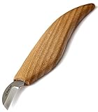 Chip Carving Knife - Wood Carving Knife for Fine Chip Carving Wood and Stop cuts - Detail Chip Knife for Wood Carving Wood - Pre-sharpened Wood Carver Small Knife - Whittling Wood Carving Tools