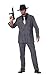 California Costumes Men's Gangster Costume, Gangster Stripe, X-Large