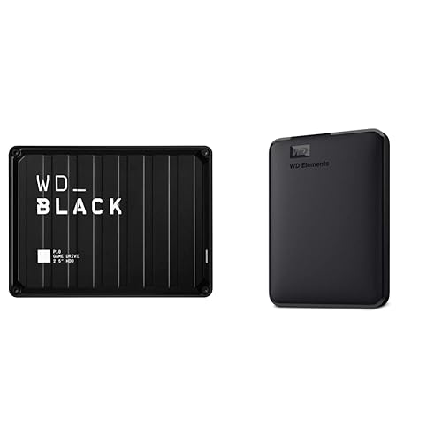 WD_Black 5TB P10 Game Drive, Portable External Hard Drive