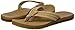 Quiksilver Men's Carver Suede 3-Point Flip Flop Sandal Athletic