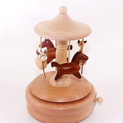 Celsy Wind Up Musical Box as Birthday Gift and Christmas Gift for Lover Friends and Children(Carousel)