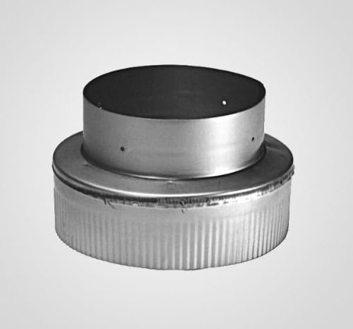 Chimney Plus 344056 Heat Fab 5 to 6 Inch Adapter - 2 Big Ends
