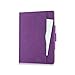 iPad Pro 12.9 Case - The Original Purple & Tan Leather Smart Cover for iPad Pro 12.9
