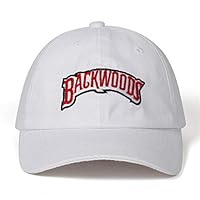 SHHOMELL New Backwoods Letter Lovely Caps Cotton Baseball Cap for Adult Men Women Hip Hop Dad Hat White