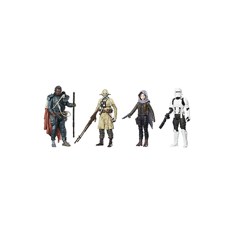 Star Wars Rogue One Jedha Revolt Action Figure 4Pack Epic Kids Toys