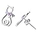 Cat Stud Earrings for Women Sterling Silver Mini Pet Cats Earrings Jewelry Studs