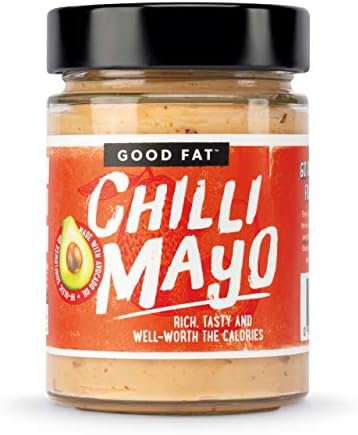 Good Fat Chilli Mayo Avocado & Hi-Oleic Oil Mayonnaise, Keto Friendly, 280g
