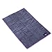 The Perfect Yoga Hand Towel 2SET – Super Soft, Sweat Absorbent, Multicolored Wicking, Non-Slip Bikram Hot Yoga Rug for Pilates Lovers (Hand Towel – Dark Gray | Purple Edge – 2pcs)thumb 3