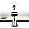 Duronic Citrus Juicer JE6 BK | Electric Juice Extractor | Powerful 100W | Black and Stainless-Steel | 2 Cone Sizes…