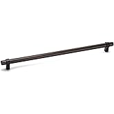 Cosmas 161-319ORB Oil Rubbed Bronze Cabinet Bar Handle Pull - 12-5/8" (319mm) Hole Centers
