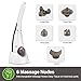 Vanzon Rechargeable Handheld Deep Tissue Massager - Cordless Electric Percussion Back Massager for Muscles, Back, Foot, Neck, Shoulder, Leg, Full Body Pain Relief with Portable Design