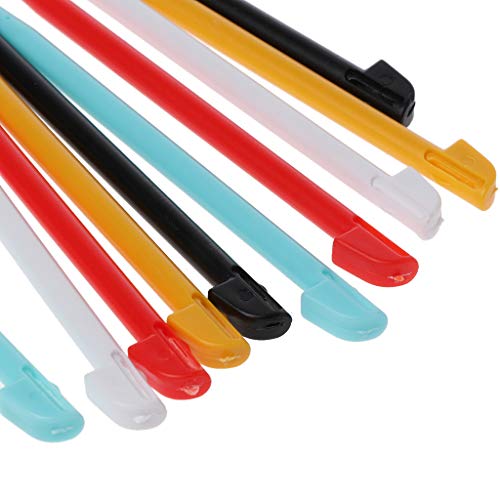 Junlinto,10Pcs Stylish Color Touch Stylus Pen for Nintendo Wii U WIIU Gamepad Console
