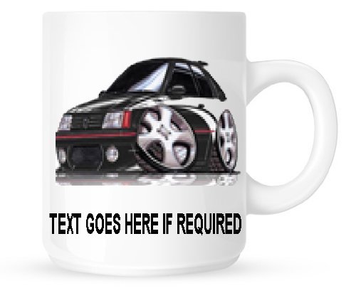PERSONALISED KOOLART 2764 PEUGEOT 205 GTI TUNING MUG (PERSONALISED FREE) by Koolart