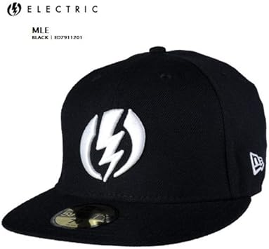 Amazon Electric エレクトリック Neweraキャップ Mle ブラック エレクトリック ニューエラキャップ 7 5 8 60 6cm スポーツ アウトドア