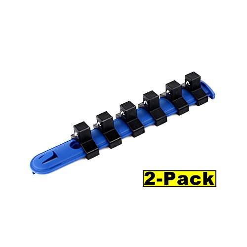 Capri Tools SR38-6-2 3/8-Inch Drive 6-Inch Socket Rail, 2-Pack