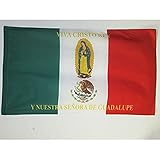 AZ FLAG Mexico Viva Cristo Rey Flag 3' x 5' for a