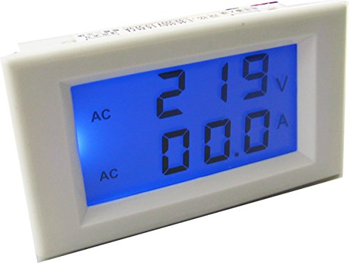 Yeeco digital ac voltmeter ammeter amp volt panel meter ac 80-300…