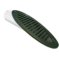 4" PVC Sch. 80 Mitered Drain W/Gray HDPE Grate - The Drainage Products - View #7