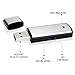 Voice Recorder by Lgsixe USB Flash Drive 128Kbps Digital Voice Recording 16gb No Flashing Light When Recording,Compatible with Windows Mini Record