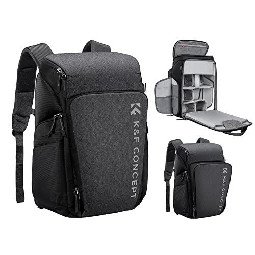 K&F CONCEPT Kamerarucksack, Große Fotorucksack für Fotografen