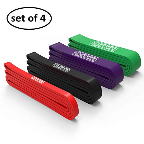 POWER GUIDANCE Pull Up Assist Bands - Heavy Duty Resistance Band, Mobility & Powerlifting Exercise Bands, Perfect for Body Stretching, Powerlifting, Resistance Training, Single Band & Set