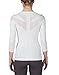 IntelliSkin Women's Foundation 3/4 Sleeve Tee - PostureCue + Smart Compression