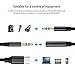 C-to 3.5mm Audio Jack Adapter, Type-c AUX Jack Cable USB-C Male to 3.5mm Female Headphone Converter with high Resolution/DAC, Audio Cable for 2 / 2XL / 3 / 3XL, Samsung, ipad pro 2 Pieces