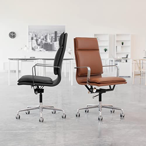 Laura Davidson Furniture Lexi II Tall Back Padded Modern Office Chair