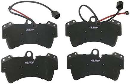 OE STOP OS1014 Ceramic Premium Brake Pad Set, Front, 1 Pack