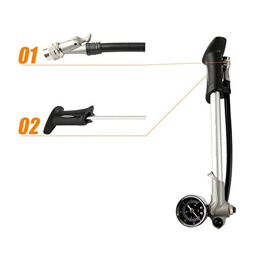 LUBAN High Pressure Shock Pump for Motorcycle Bike - Thumbnail 4