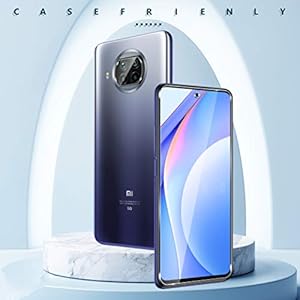 UniqueMe [2+3 Pezzi] Pellicola Protettiva Compatibile con Xiaomi Mi 10T Lite, [2 Pezzi] Vetro Temperato Pellicola e [3… - immagine 4