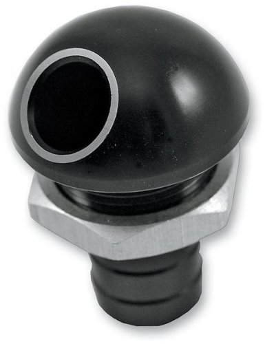 Blowsion Billet Bilge Fitting - 45 Deg. - Black 04-03-031