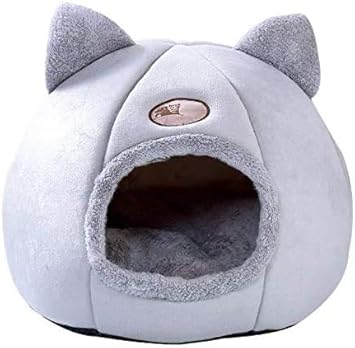 Amazon.com : AJH Grey Nest Semi-Closed Pet Nest Warm Dog Nest Winter
