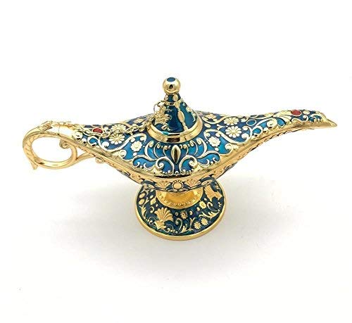 Thyggzjbs T.s Perfect Festival Gift Legend Aladdin Magic Genie Lamps Incense Burners