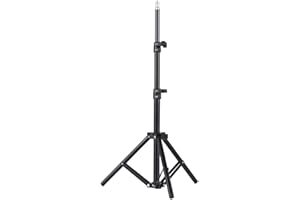 Rofawee Unrsal Projector Tripod Stand Stretchable Projector Bracket Alnum Alloy Portable Holder 1/4'' Interface Adjustable He