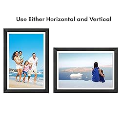 Americanflat 12x18 Poster Frame in Black - Use as