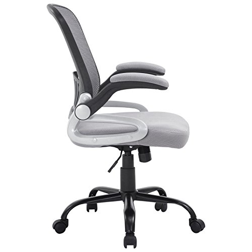 Poly and Bark Hargrove Office Chair in Grey
