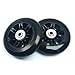 YongXuan Outher Diameter 3.54 Inch Mute Wear-resistant Luggage Suitcase Replacement Wheels Kit Inline Outdoor Skate Replacement Wheels (3.54