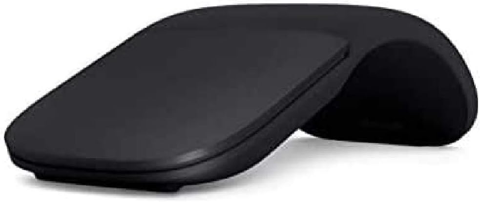 Microsoft Arc Mouse Bluetooth BlueTrack Ambidextrous Black - Mice (Ambidextrous, BlueTrack, Bluetooth, Black)