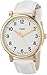 Timex Unisex T2P170AB Originals Classic Round White Leather Strap Watch