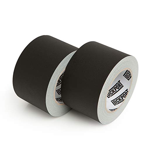 New: 3 Inch Black Gaffers Tape - 2 Pack - 30 Yards and 3 inches Wide Gaff- Bulk Set Gaffer Roll Refills Case. Multi-Pack Matte Cloth Fabric for Stage Sets,Photography, Filming, Production Equipment - Thumbnail 6