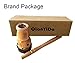 Moxa Stick Burner Holder, Mini Wooden Moxa Box Portable Healing Box for Moxa Moxibustion One Hole-not Include Moxa Stick