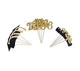 Class of 2018 Cupcake Food/Appetizer Picks for Graduation Party - 24 pcs