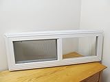 Double Pane Horizontal 36"x12" Window Vinyl Moble